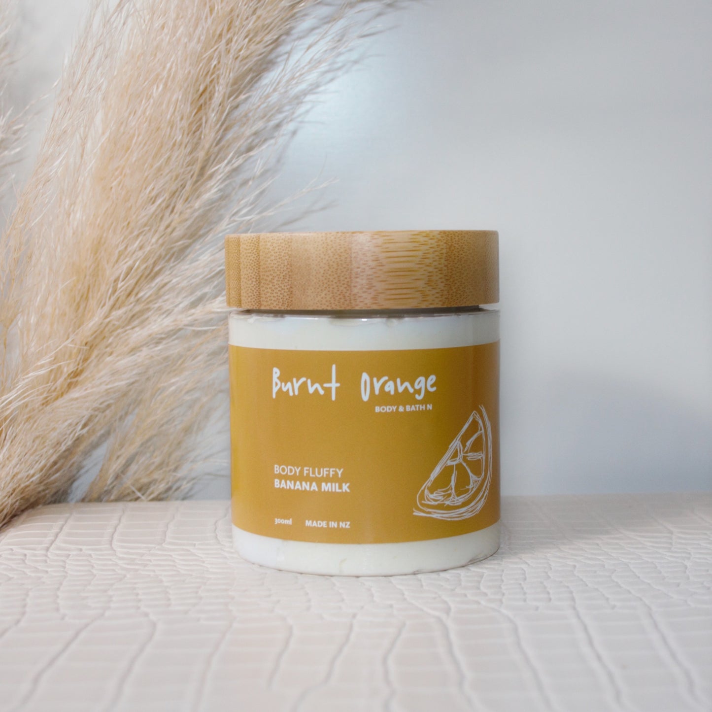 Banana Milk Body Fluffy (body wash)