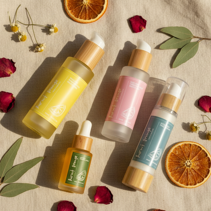burntorange.body skincare group shot