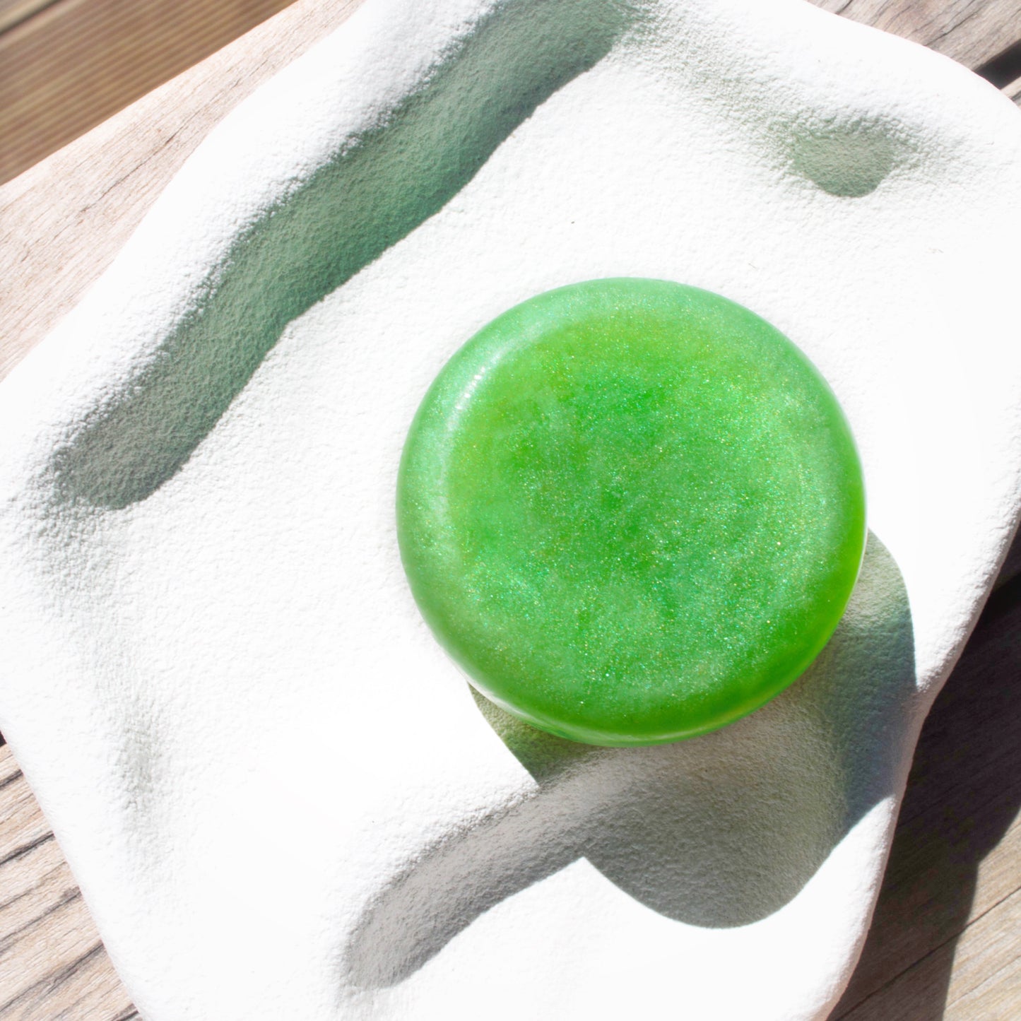 Cucumber, ginger and mint Loofah