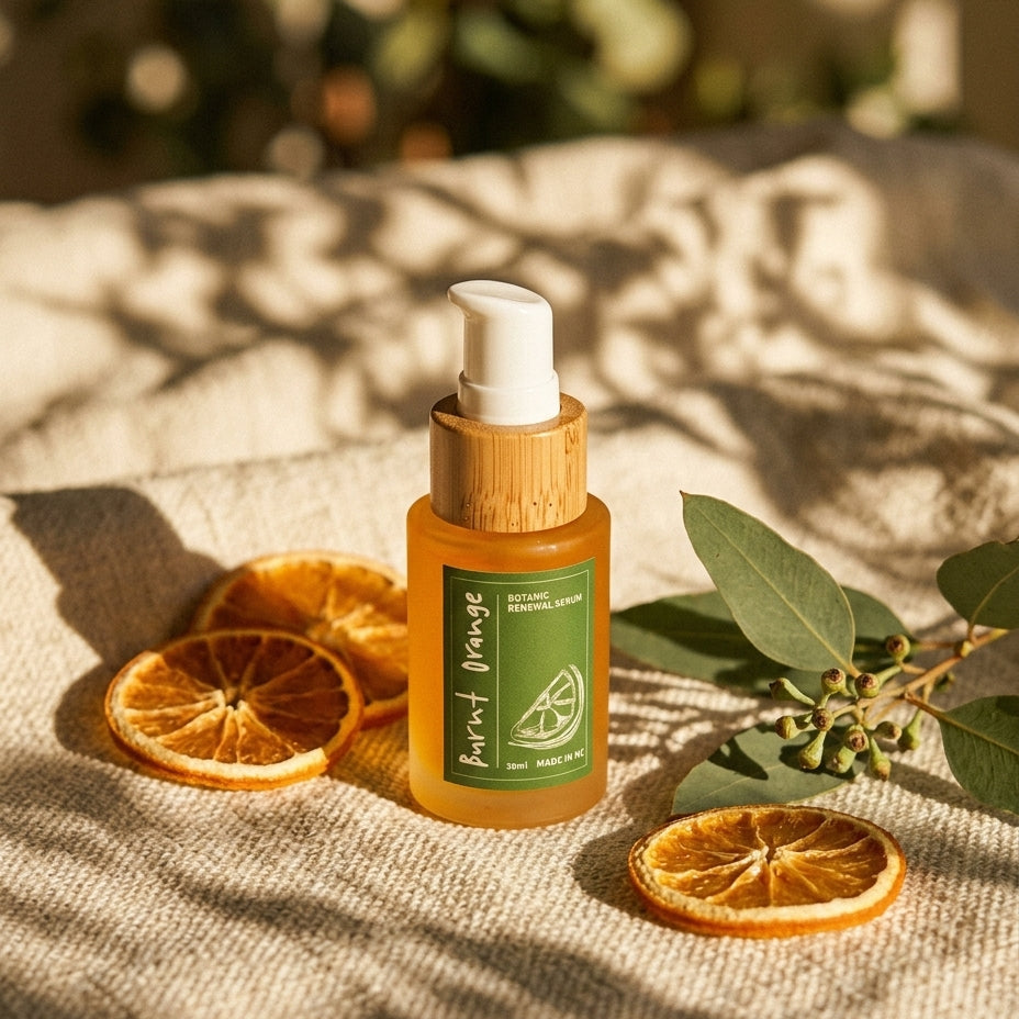 Botanical facial serum — Botanical Lifestyle Scene | Generated by Modelize