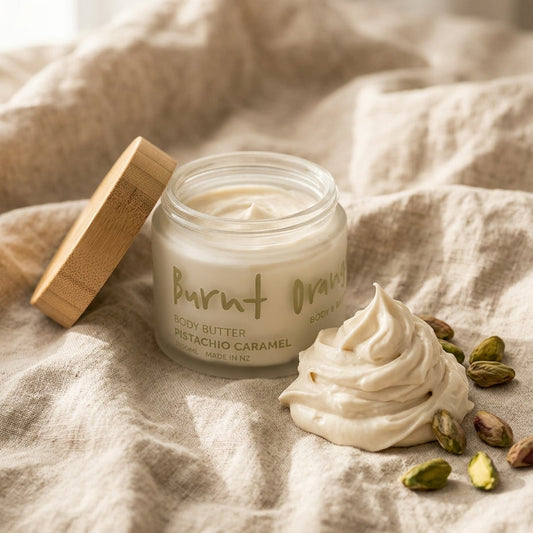 Pistachio Caramel Body Butter — Generated | Generated by Modelize
