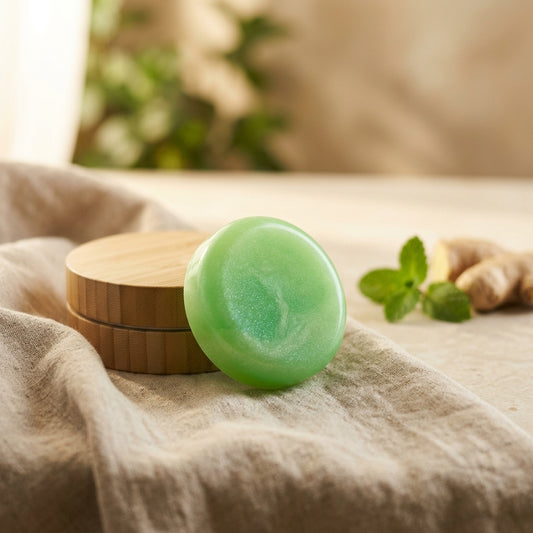 Cucumber, ginger and mint Loofah — Generated | Generated by Modelize