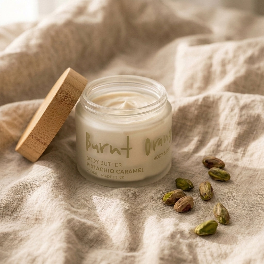 Pistachio Caramel Body Butter — Generated | Generated by Modelize